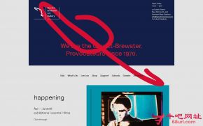 戈维特布鲁斯特美术馆的网站截图
