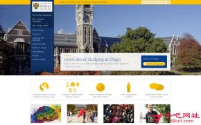 奥塔哥大学的网站截图