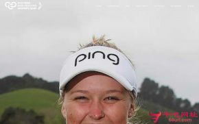 新西兰女子公开赛的网站截图