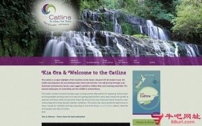 普拉考努伊瀑布的网站截图
