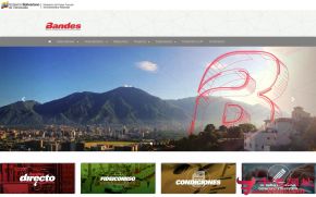 委内瑞拉经济社会发展银行的网站截图